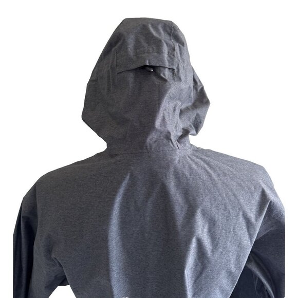 Helly Hansen Nari 2.5L Waterproof Jacket Packable Sz Small Grey Hooded 62996 - Picture 6 of 13